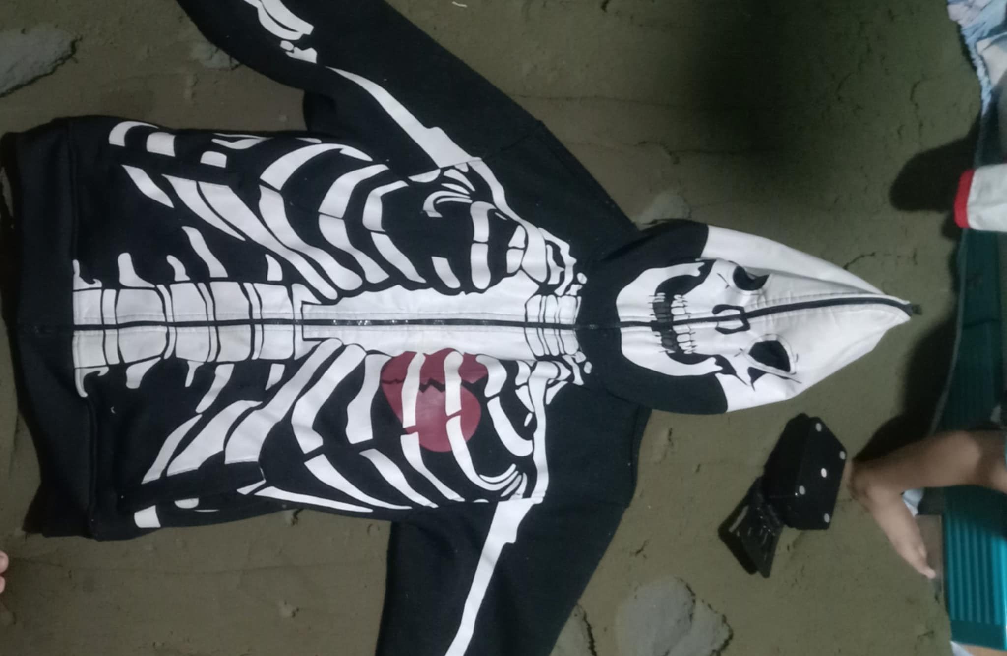 Other Mecca Jeans Vintage Y2k Skeletal Hoodie Size US L / EU 52-54 / 3 - 1 Thumbnail