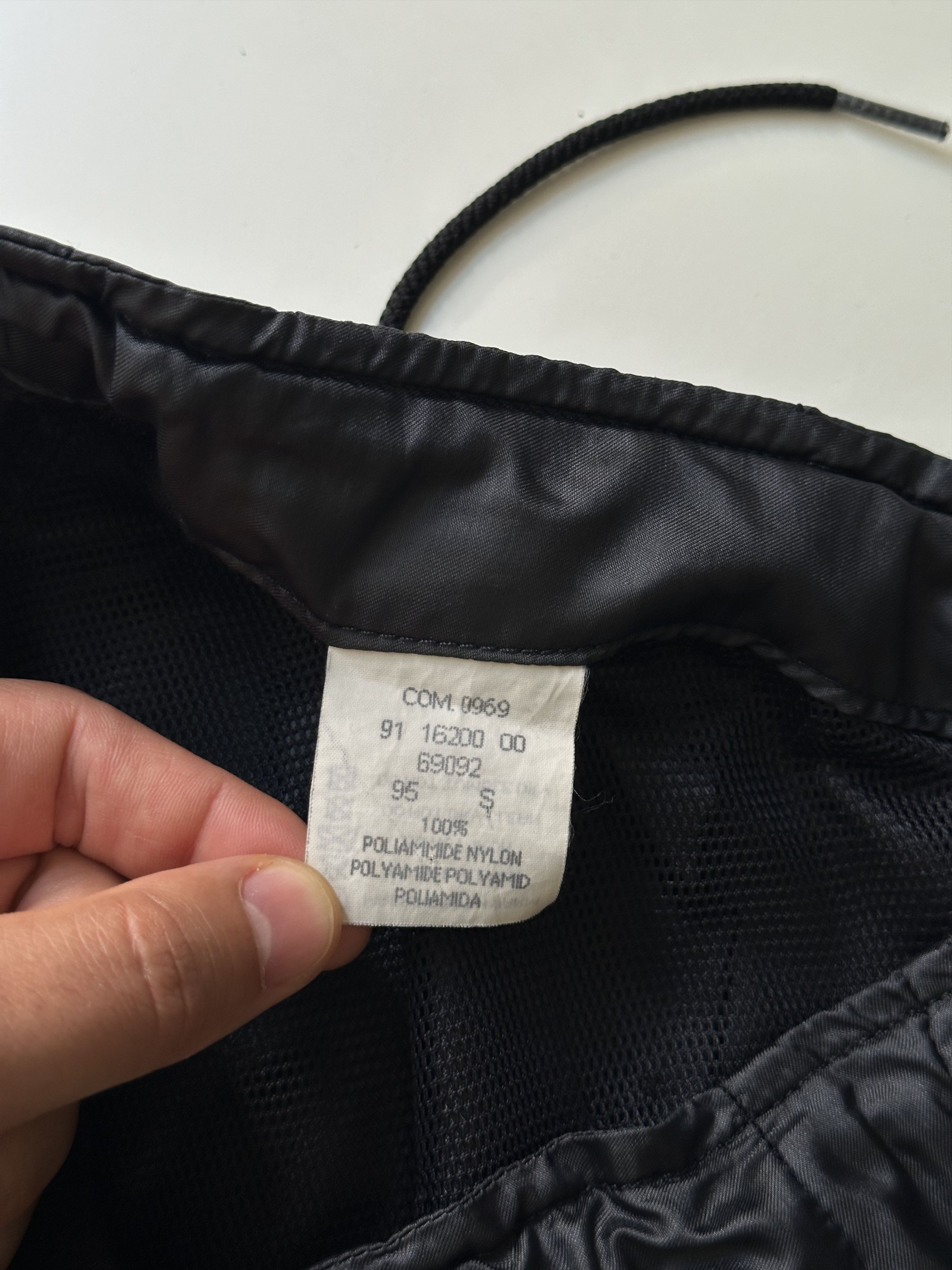 Moncler Moncler Nylon Black Lightweight Vintage Pants Small Size US 30 / EU 46 - 6 Thumbnail
