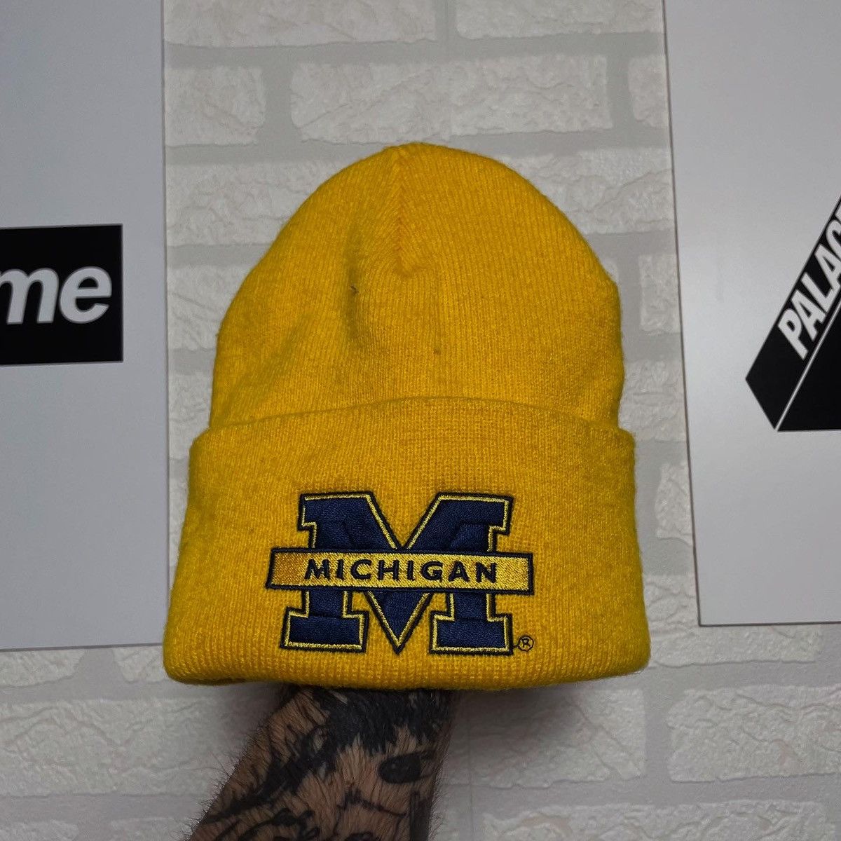 Carhartt × Vintage Vintage Carhartt Detroit Michigan USA Cap Hat beanie y2k Size ONE SIZE - 2 Thumbnail