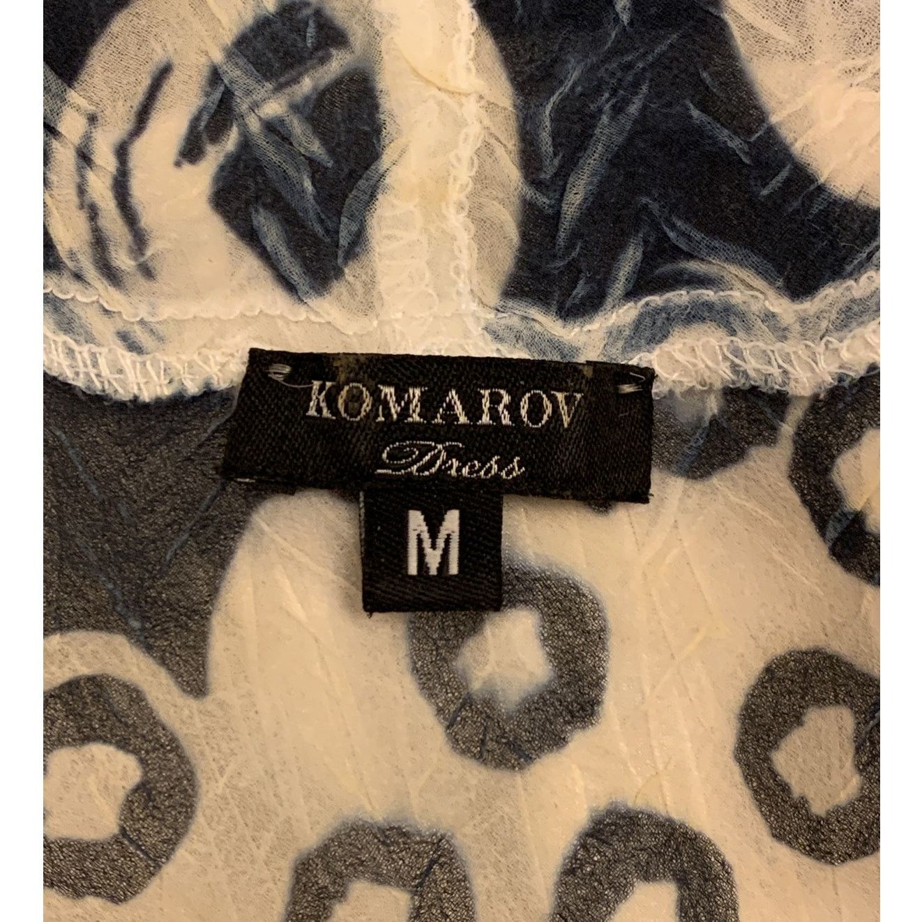 Other KOMAROV 2-pc Women's Crinkle Texture Cap Sleeve Dress Size M Size M / US 6-8 / IT 42-44 - 5 Thumbnail