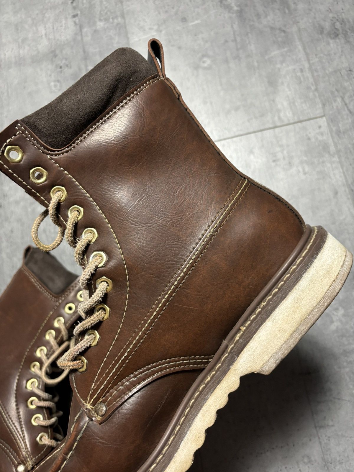 Vintage Vintage 1970’s Sub Zero Insulated Moc Toe Work Boots Size US 10 / EU 43 - 11 Thumbnail