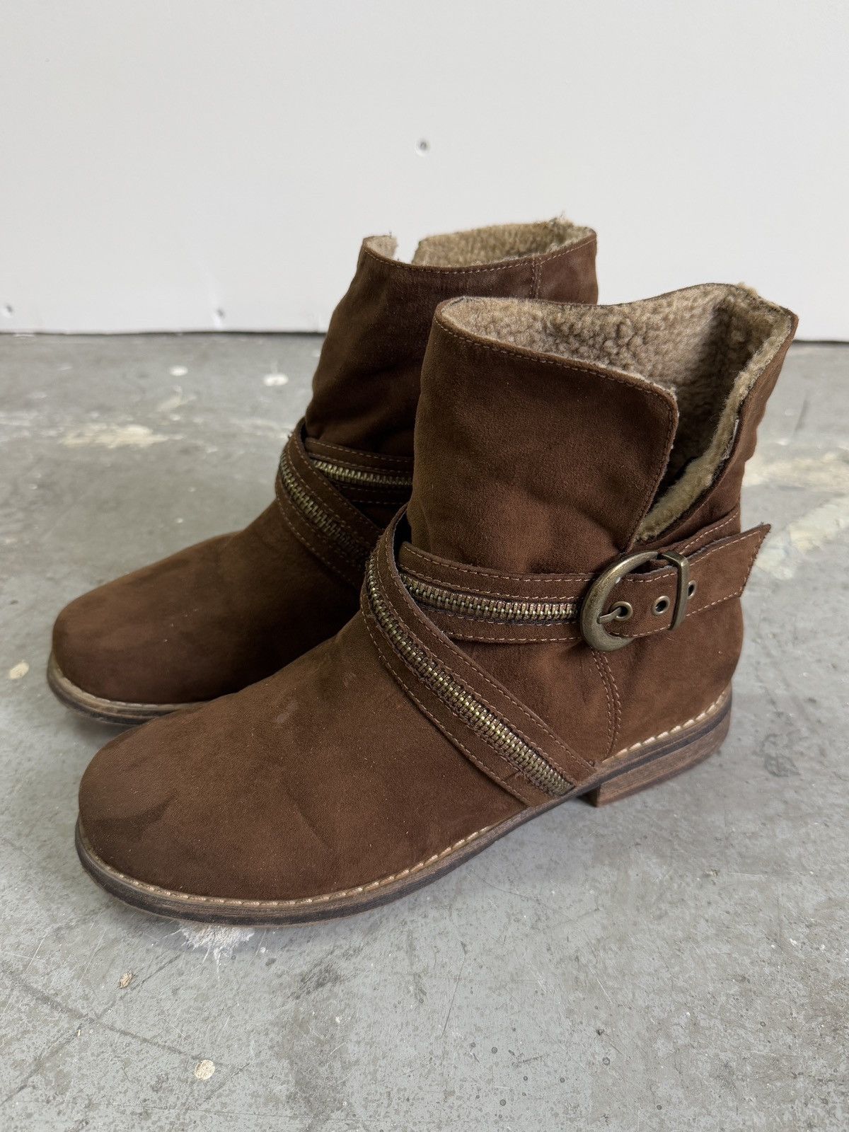 Vintage Vintage Leather Biker Boxer Boots Size US 8 / IT 38 - 3 Thumbnail