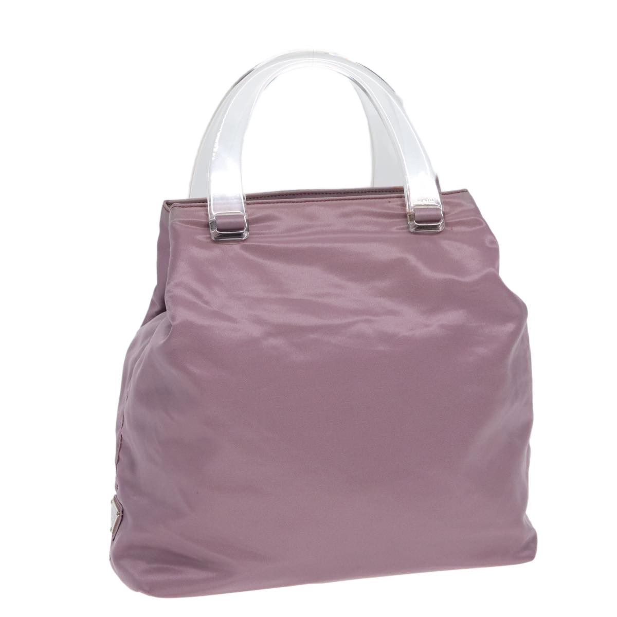 Prada Tessuto Pink Synthetic Handbag (Pre-Owned) Size ONE SIZE - 1 Thumbnail