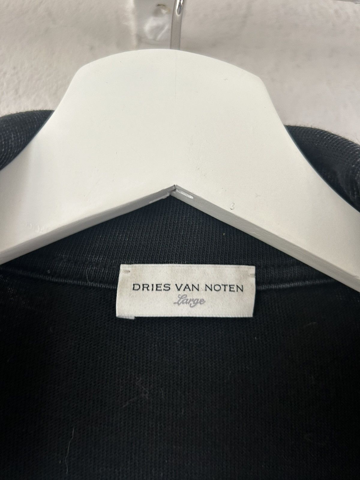 Dries Van Noten Oversized Vintage Washed Black Polo Sweater Size US M / EU 48-50 / 2 - 4 Thumbnail