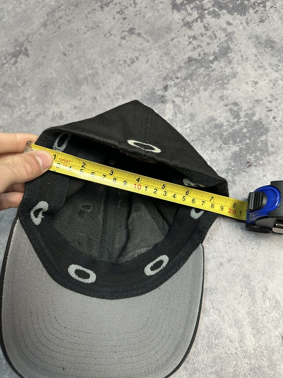 Oakley Vintage Oakley Big Logo Cap Size 28 - 8 Thumbnail