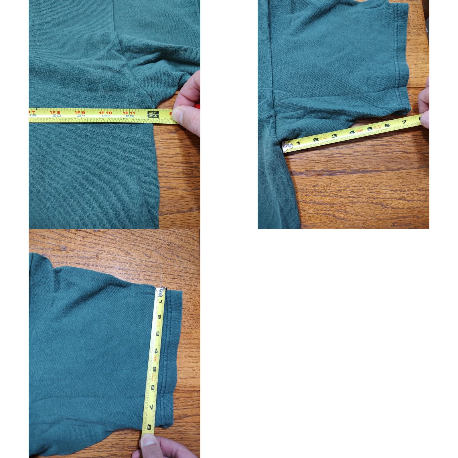 Champion VINTAGE Champion Henley Shirt Mens XL Button Embroidered Logo Green Navy Size US XL / EU 56 / 4 - 8 Thumbnail