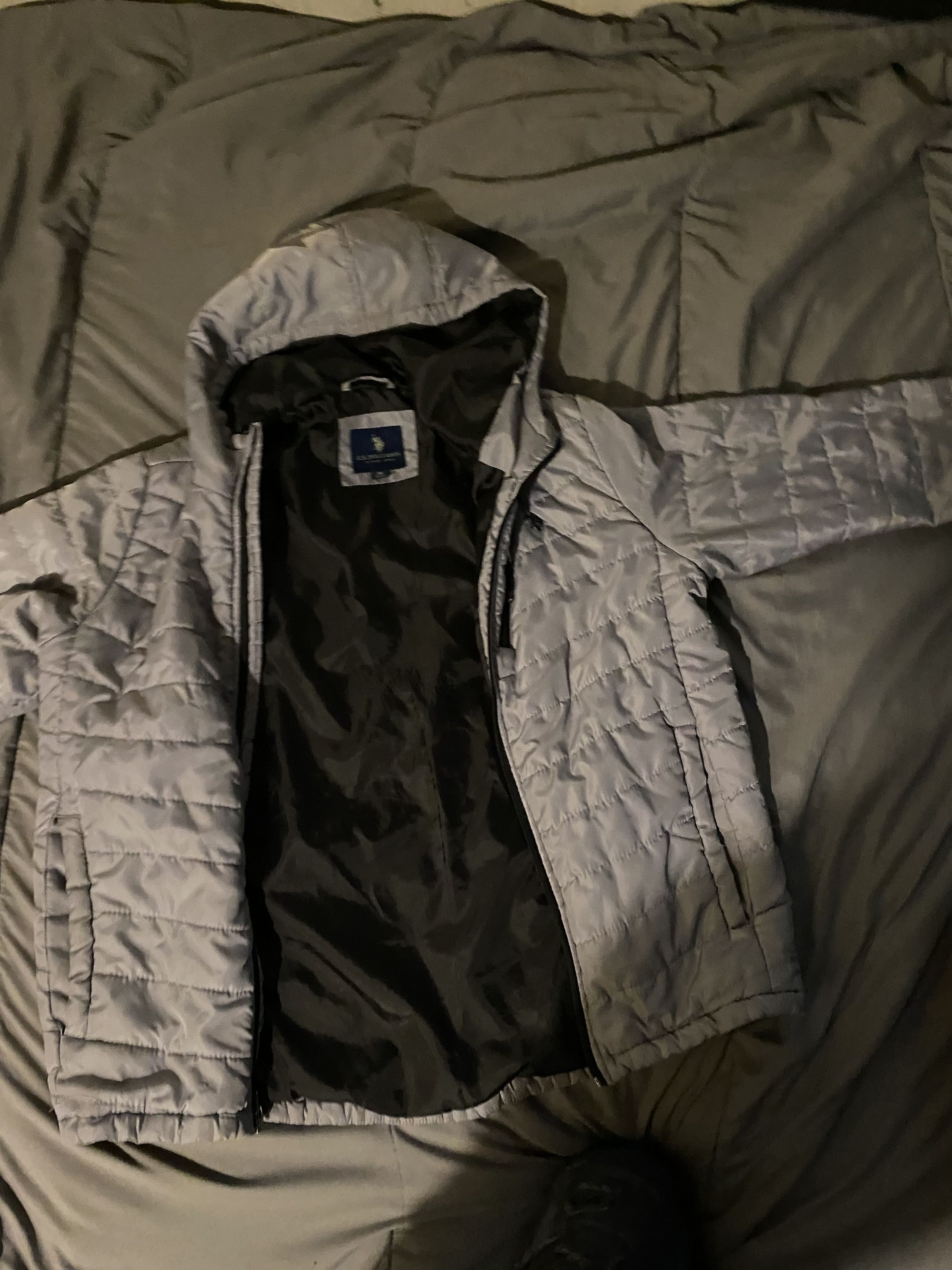 U.S. Polo Assn. Grey Polo Coat Size US M / EU 48-50 / 2 - 3 Thumbnail
