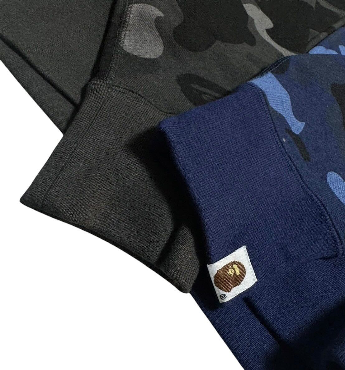 Bape BAPE Black & Navy Camo Full zip hoodie Size US M / EU 48-50 / 2 - 5 Thumbnail