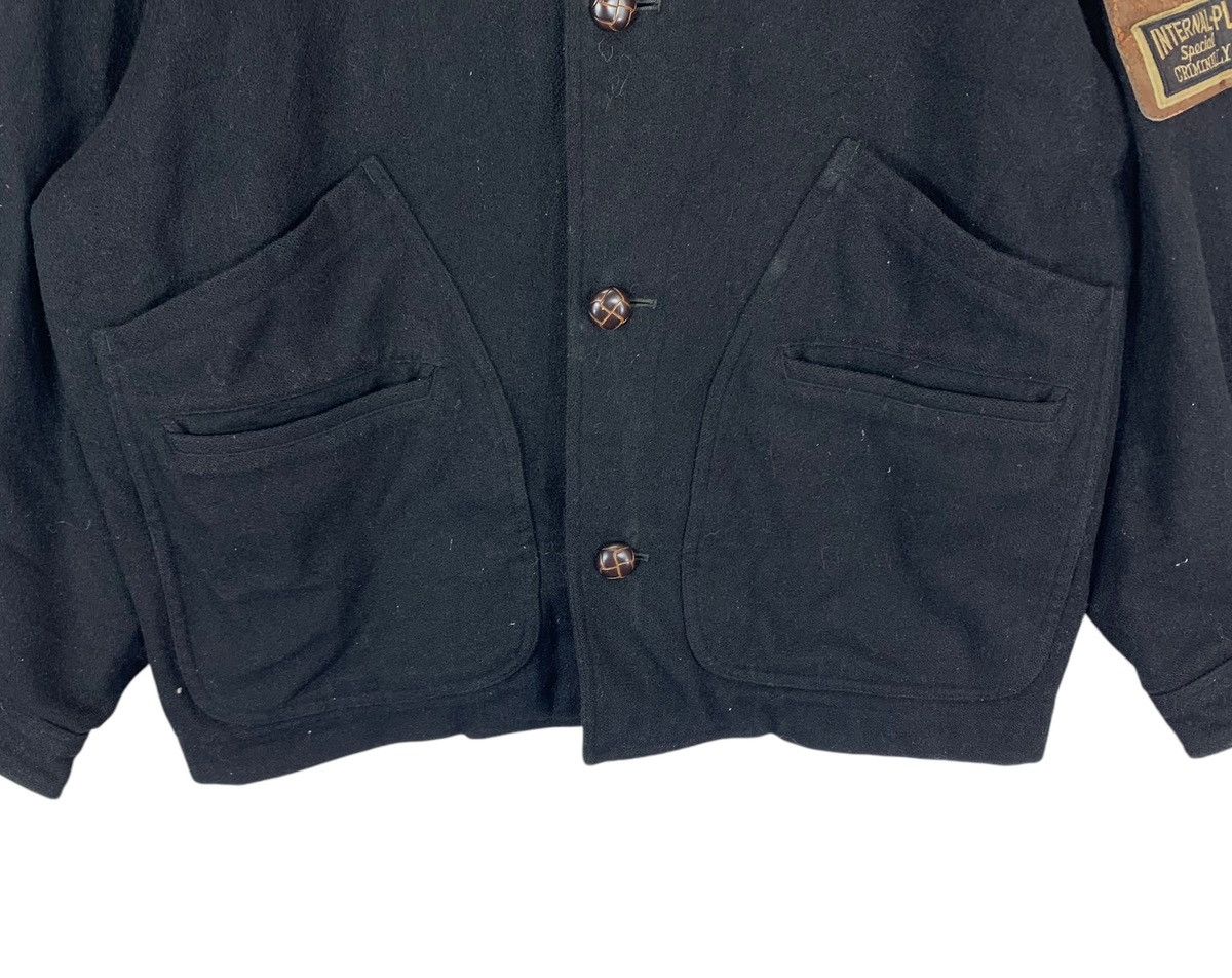 Issey Miyake × Vintage Vintage Leonte Independence Union Made Bomber Wool Jacket Size US M / EU 48-50 / 2 - 6 Thumbnail