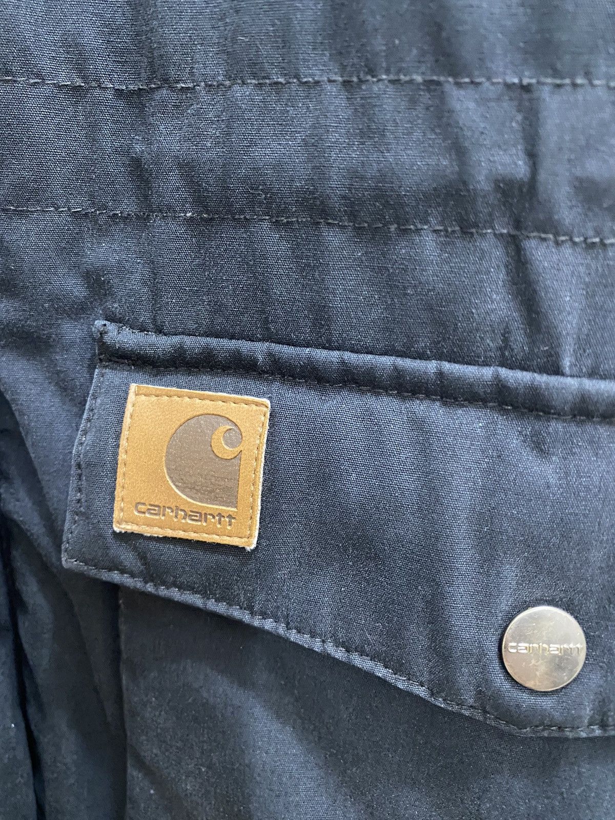 Carhartt Wip Carhartt WIP Trapper Parka, size XL, black, used Size US XL / EU 56 / 4 - 4 Thumbnail