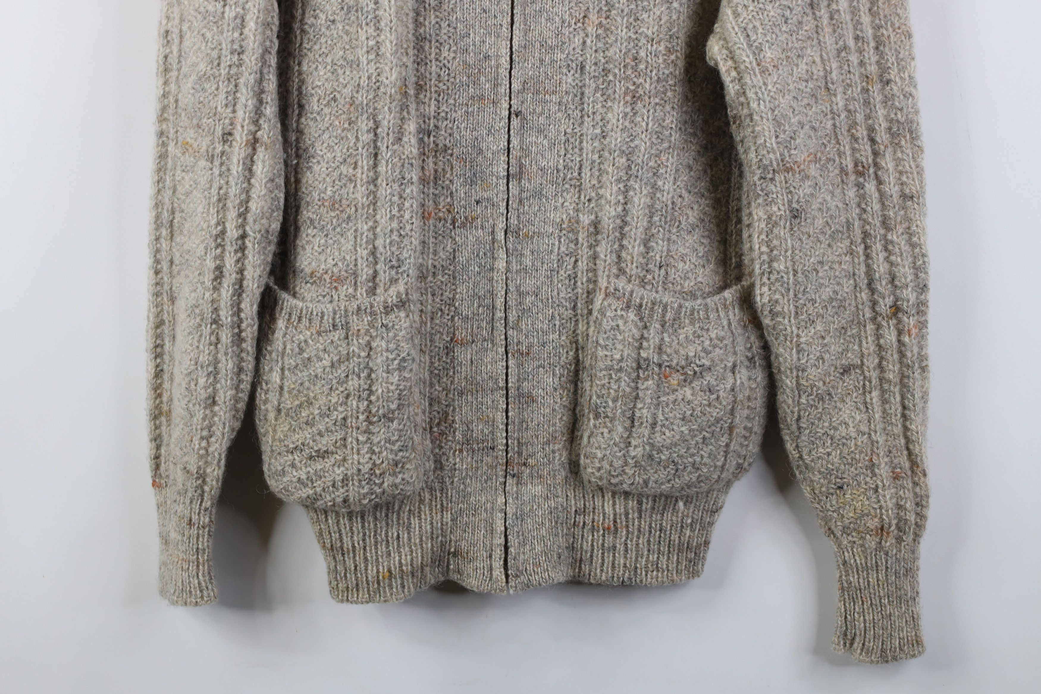 Pendleton Vintage 70s Pendleton Wool Knit Shawl Cardigan Sweater Size US L / EU 52-54 / 3 - 3 Thumbnail