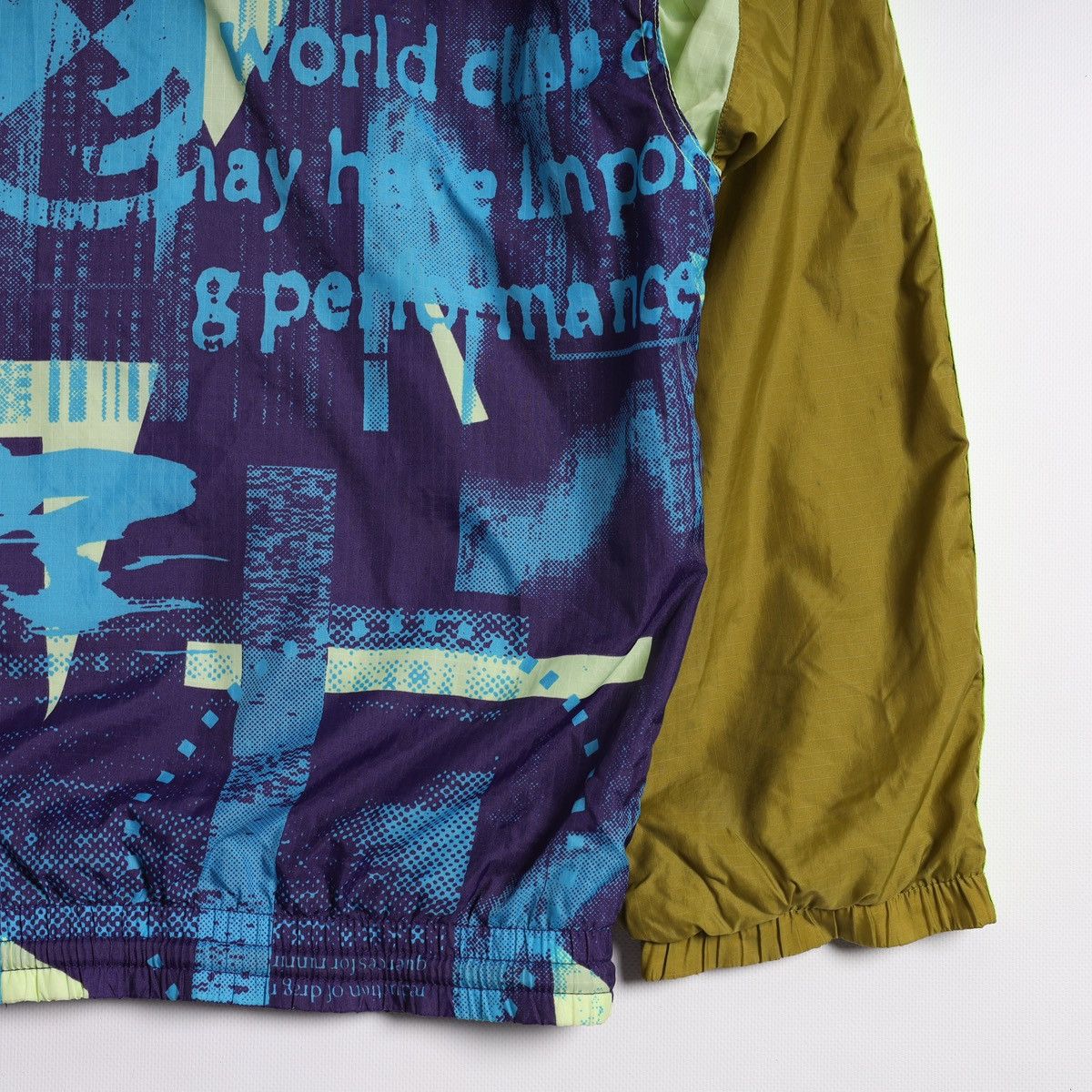 Nike Vintage Nike Maximal Power Multicolour Windbreaker Jacket Size US M / EU 48-50 / 2 - 12 Thumbnail