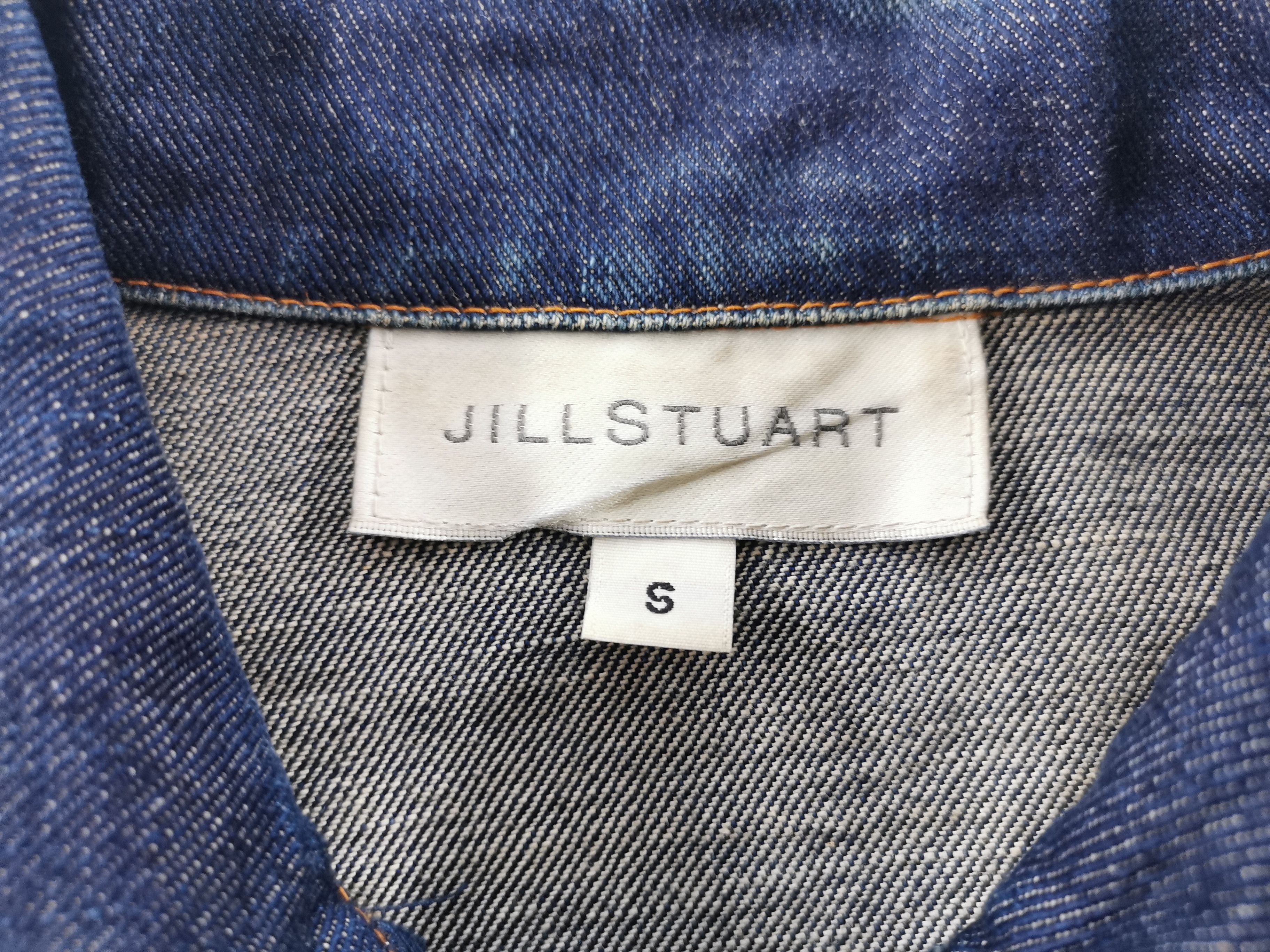 Vintage Jil Stuart Jeans Denim Jacket Made In Japan Size S