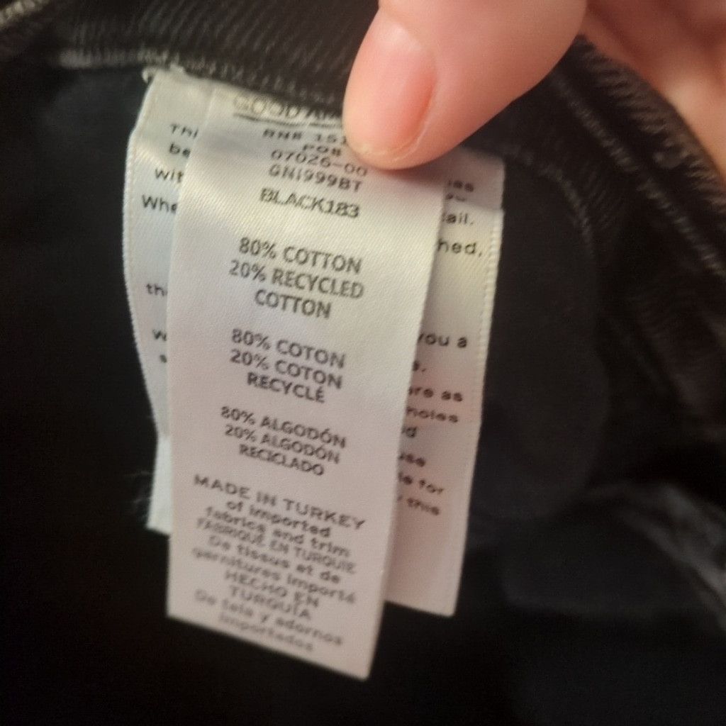 Good American Good American black good 90's jeans size 12/31 Size 34" / US 12 / IT 48 - 4 Thumbnail