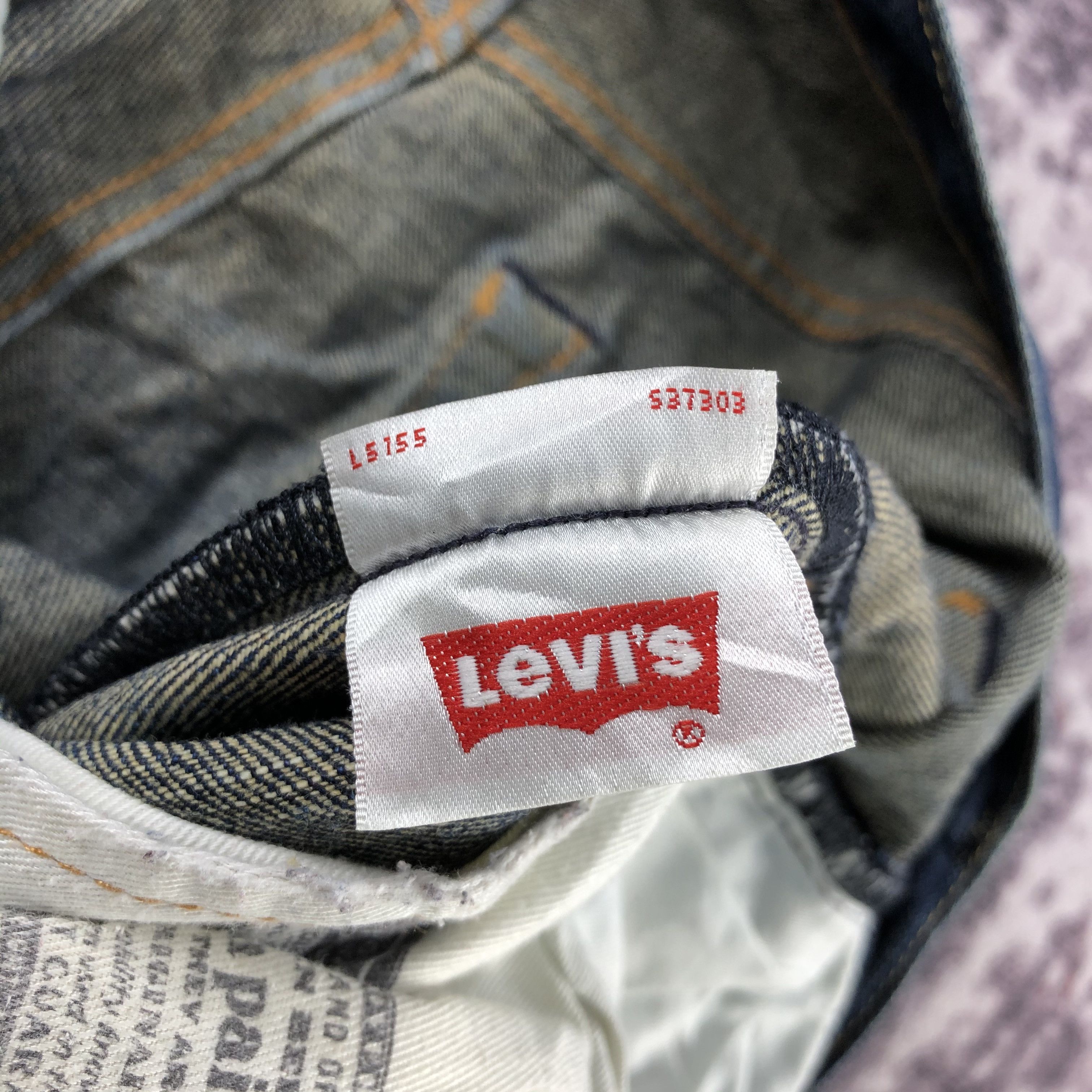 Levi's Vintage Blue Wash Levis 501 Jeans-JM2824 Size US 32 / EU 48 - 15 Thumbnail