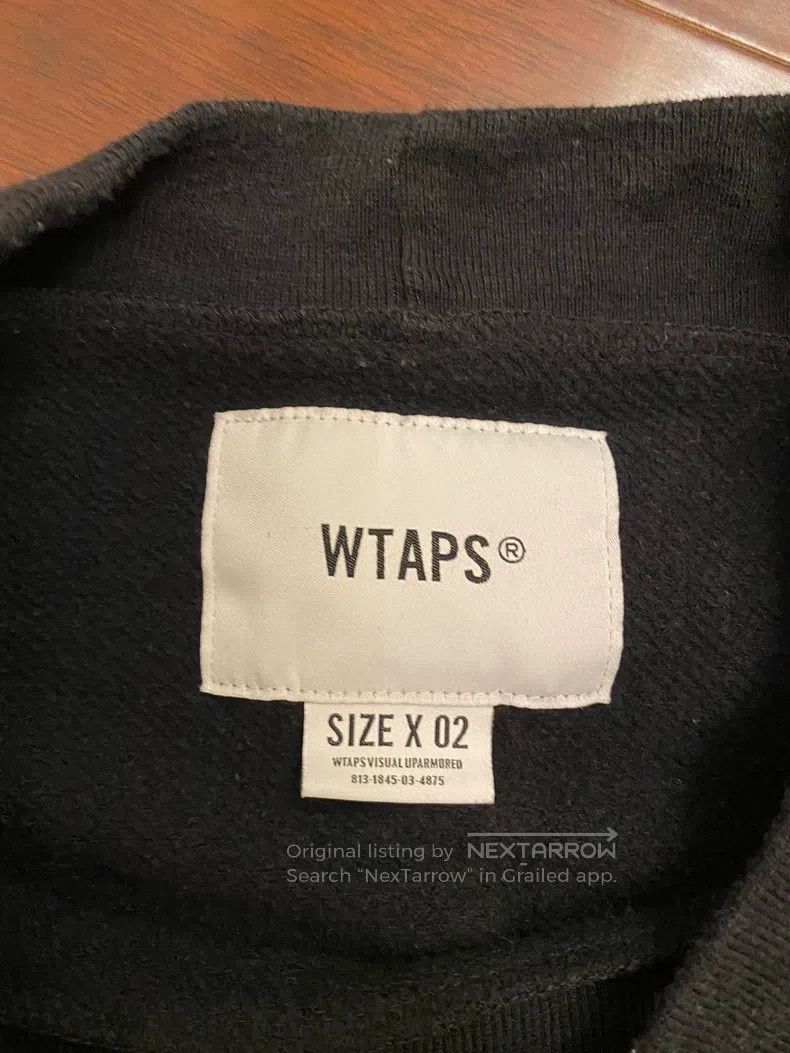 Wtaps Wtaps Leaves collar campus style hoodie Size US M / EU 48-50 / 2 - 2 Thumbnail