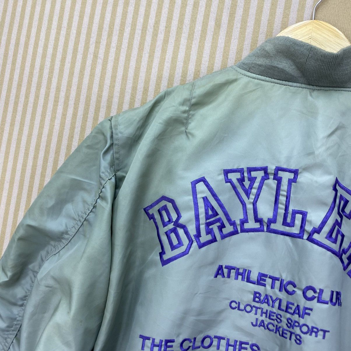 Alpha Industries 🫶Alpha Industries style Bomber Bayleaf Ma1 Embroidered Size US M / EU 48-50 / 2 - 7 Thumbnail