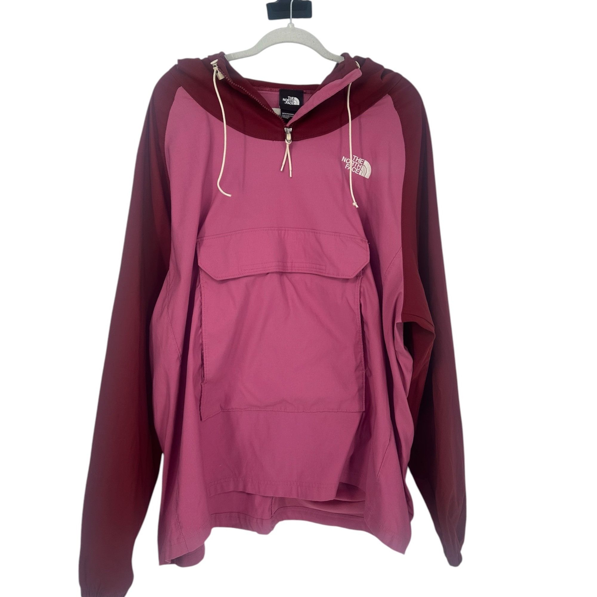 The North Face The North Face Anorak - Pink & Burgundy Windbreaker - XXL Size US XXL / EU 58 / 5 - 3 Thumbnail