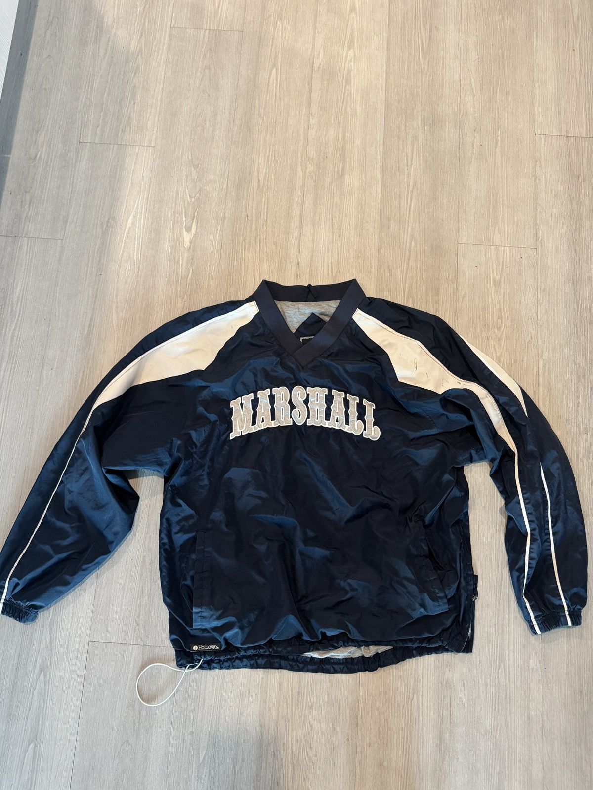 Holloway × Vintage Navy Quarter Zip Windbreaker Size US M / EU 48-50 / 2 - 2 Thumbnail