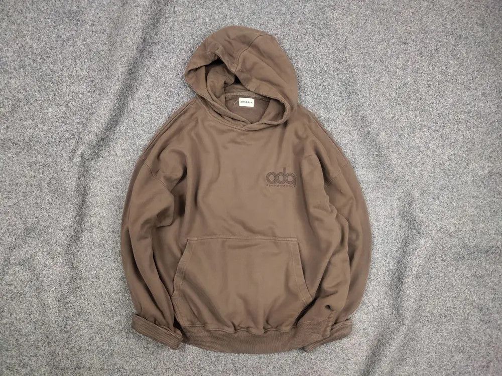 Other ADA Adanola performance Design Logo Brown Oversized Hoodie Size M / US 6-8 / IT 42-44 - 1 Thumbnail