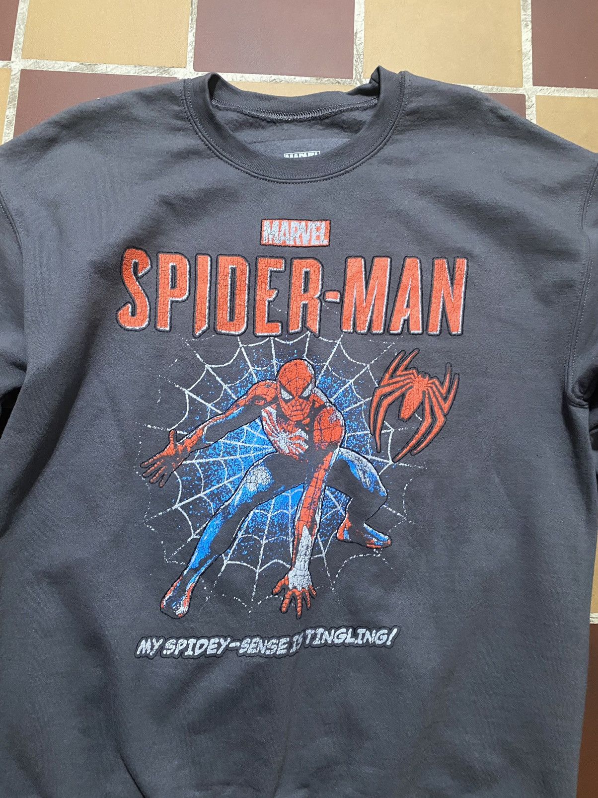 DC Comics × Marvel Comics × Vintage Vintage Marvel Spider-Man Sweater Size US M / EU 48-50 / 2 - 2 Thumbnail