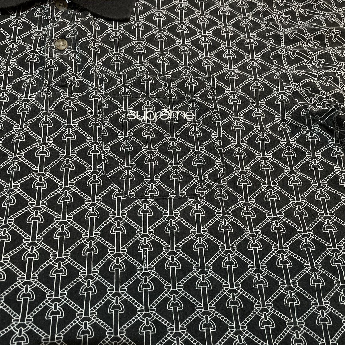 Supreme Supreme rope print polo shirt Size US M / EU 48-50 / 2 - 2 Thumbnail