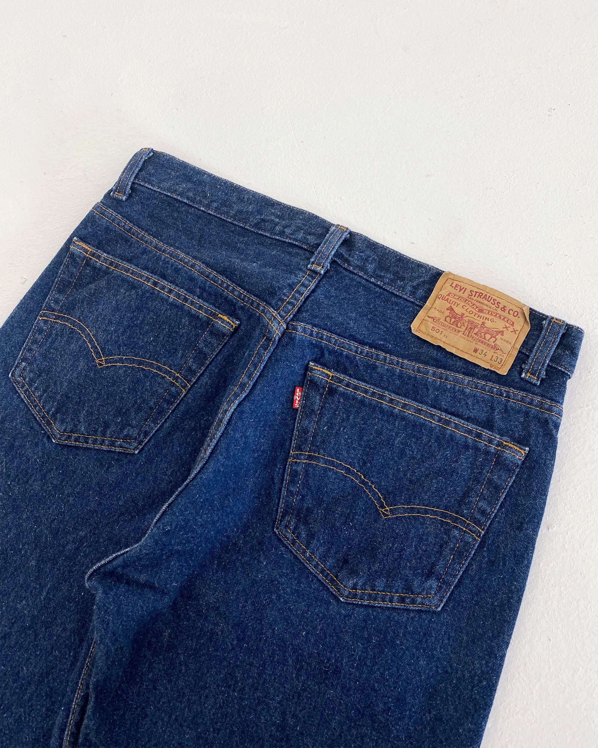 Levi's 1980s 501xx USA Denim Size US 34 / EU 50 - 4 Thumbnail