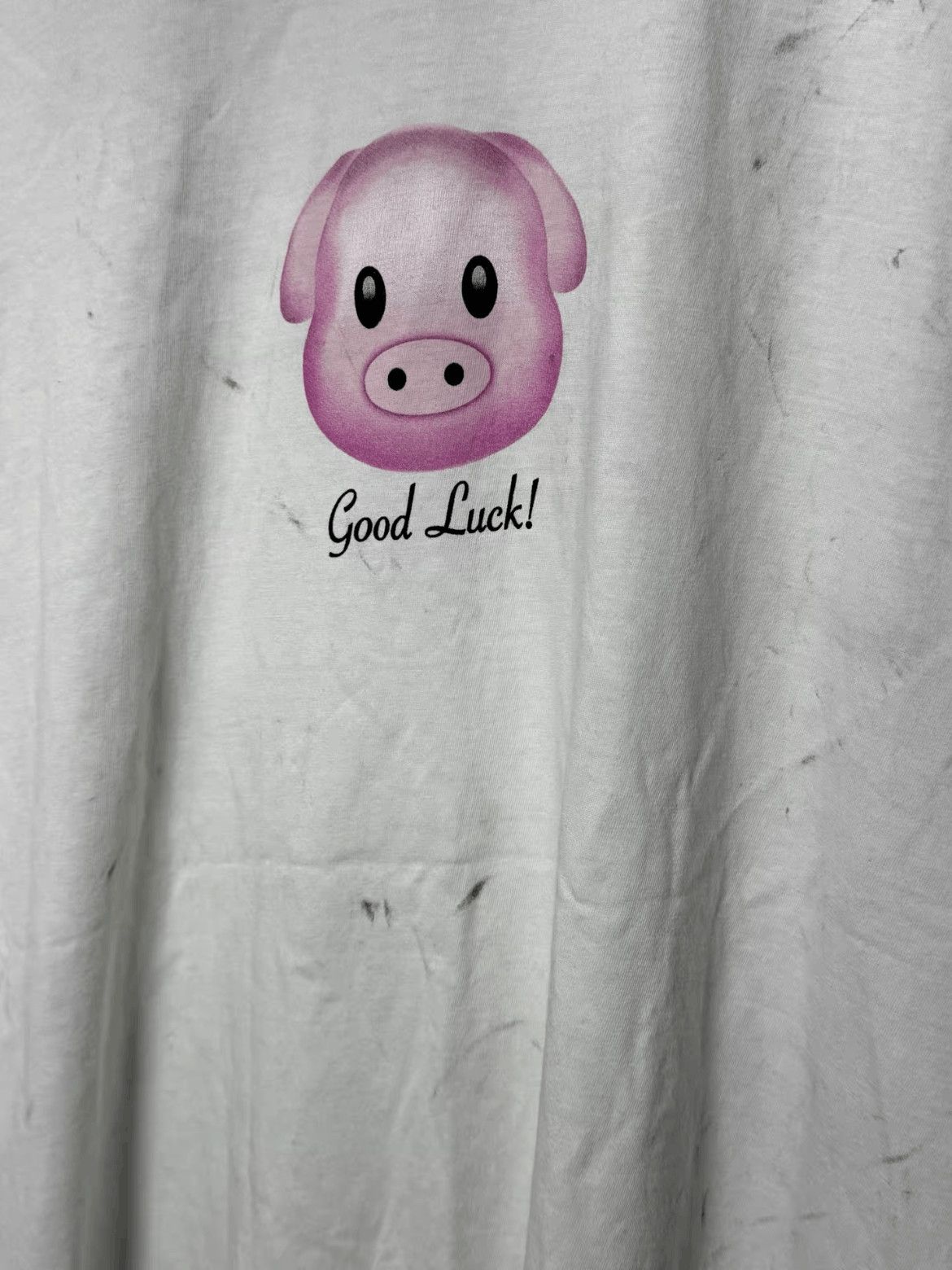 Vetements Vetements 18AW Lucky Pig Splash Tee Size US XS / EU 42 / 0 - 3 Thumbnail
