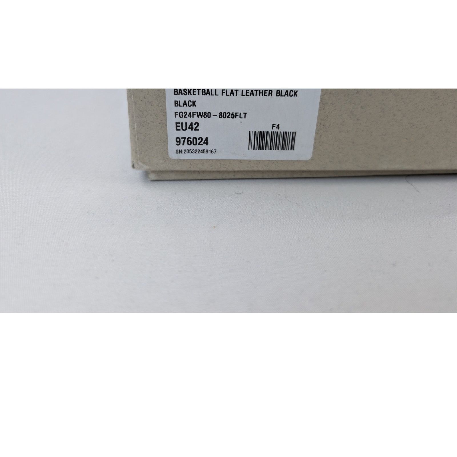 Fear of God o1rshd1 Basketball Flat Leather High Top Sneakers in Black Size US 9 / EU 42 - 22 Thumbnail
