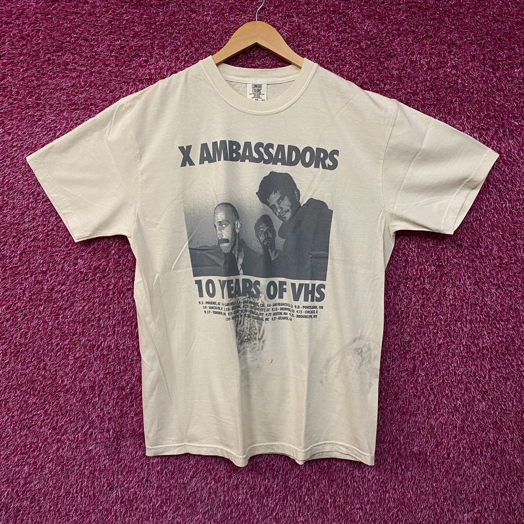 Other X-Ambassador VHS Anniversary Tour T-Shirt XL Size US XL / EU 56 / 4 - 1 Thumbnail