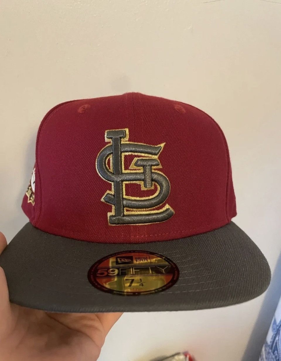 MLB Hat dreams taz Mula St. Louis cardinals final season 7 1/4 Size ONE SIZE - 2 Thumbnail