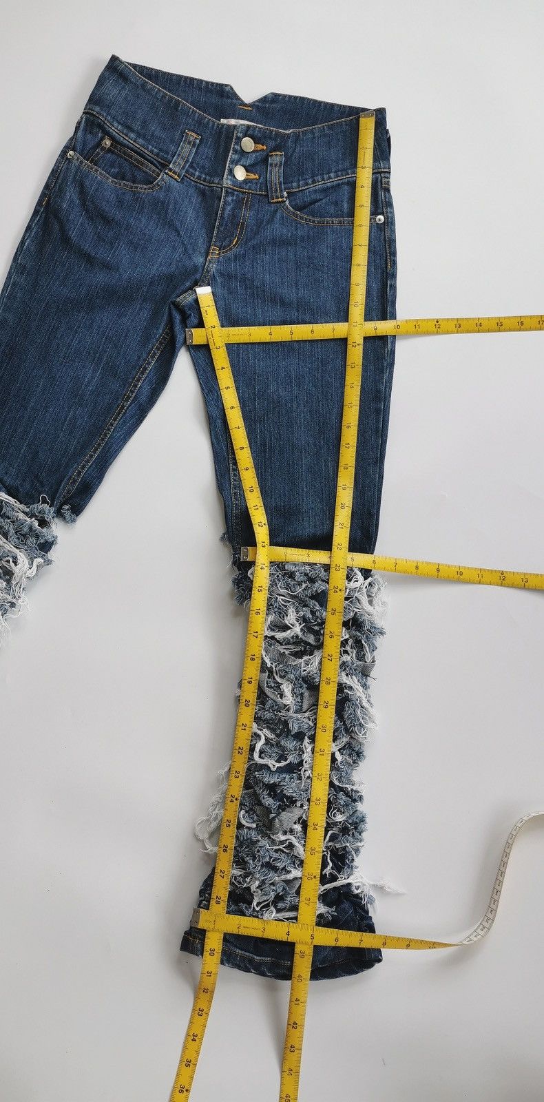 Ne-Net NeNet Frayed Bootcut Jeans Size 28" / US 6 / IT 42 - 13 Thumbnail