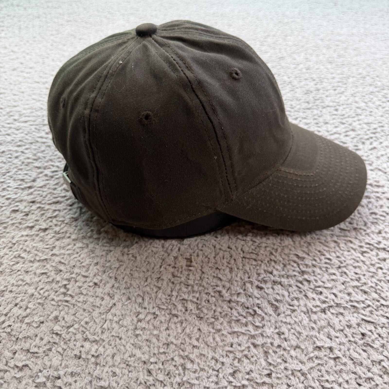 Other Outdoor Cap Waxed Cotton Hat Brown Adjustable Strapback Size ONE SIZE - 4 Thumbnail