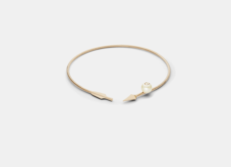 Dior o1w1db10126 N3265W Size : OS / Necklace in Gold/White Size ONE SIZE - 1 Thumbnail