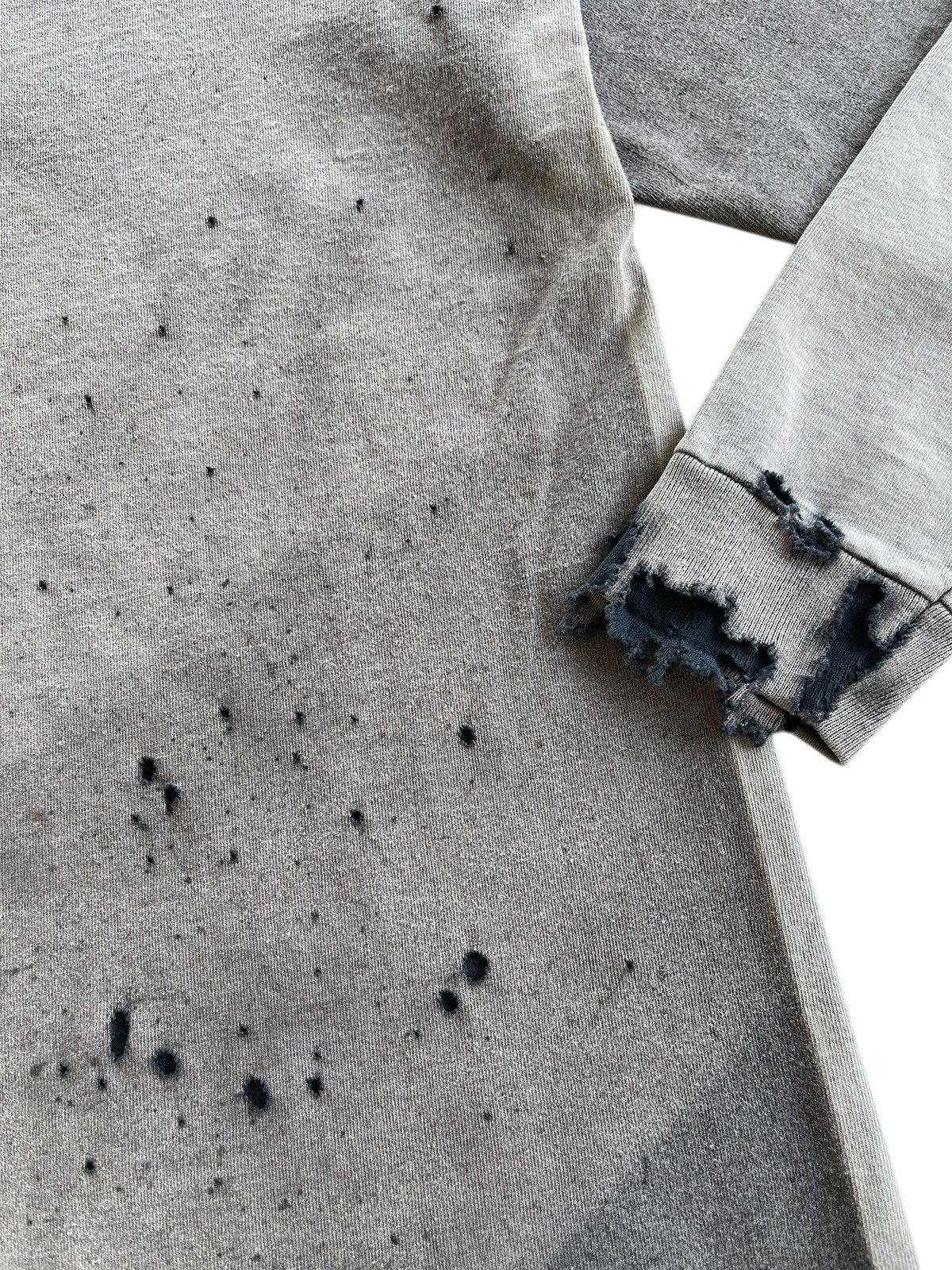 Vintage Destroyed!!! Crazy Distressed Grunge Sunfaded Pro Club Shirt Size US L / EU 52-54 / 3 - 18 Thumbnail