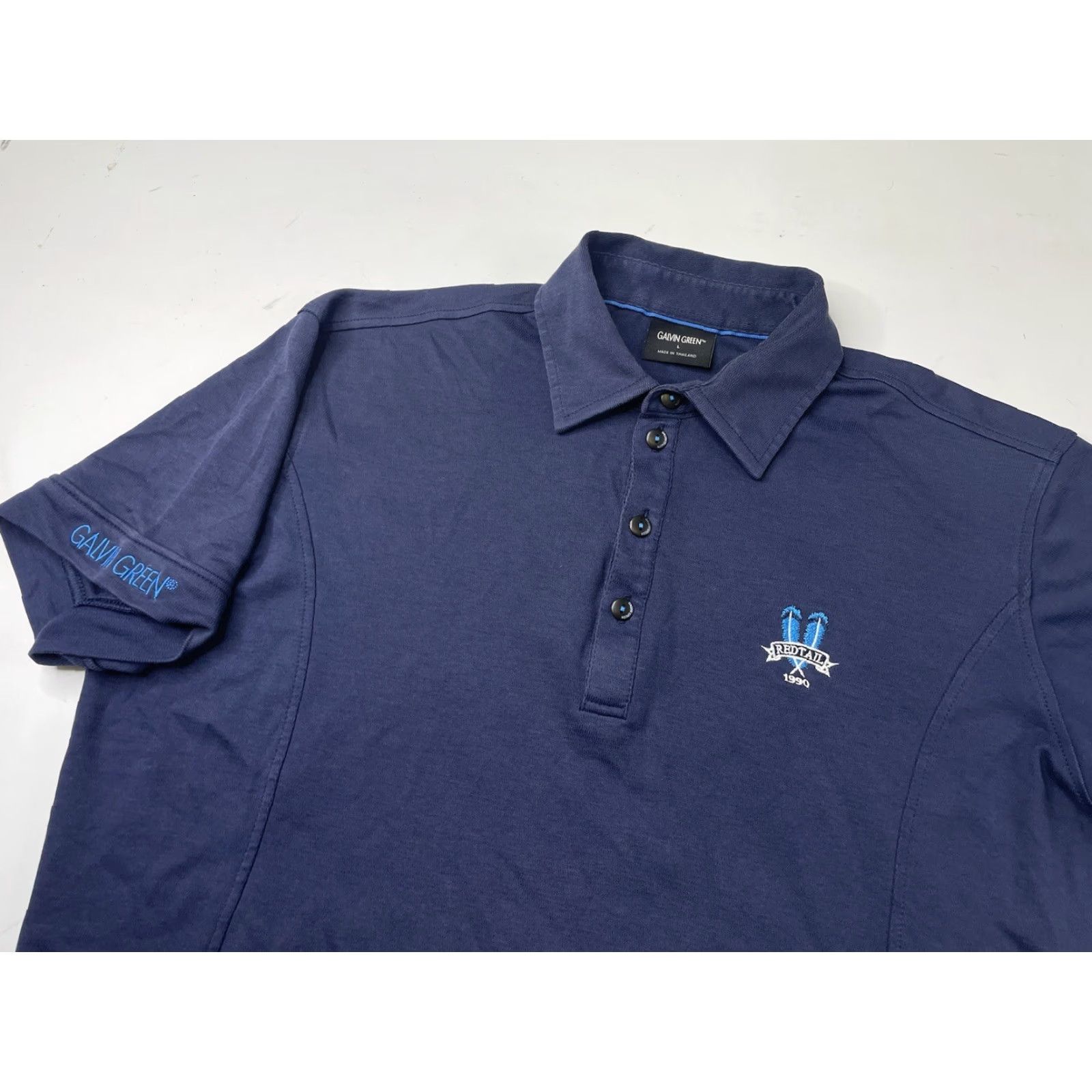 Galvin Green **Galvin Green Golf Polo Shirt Performance Mens Large Red** User: **Galvin Green Performance Golf Polo Shirt Mens Large Red** Size US L / EU 52-54 / 3 - 2 Thumbnail