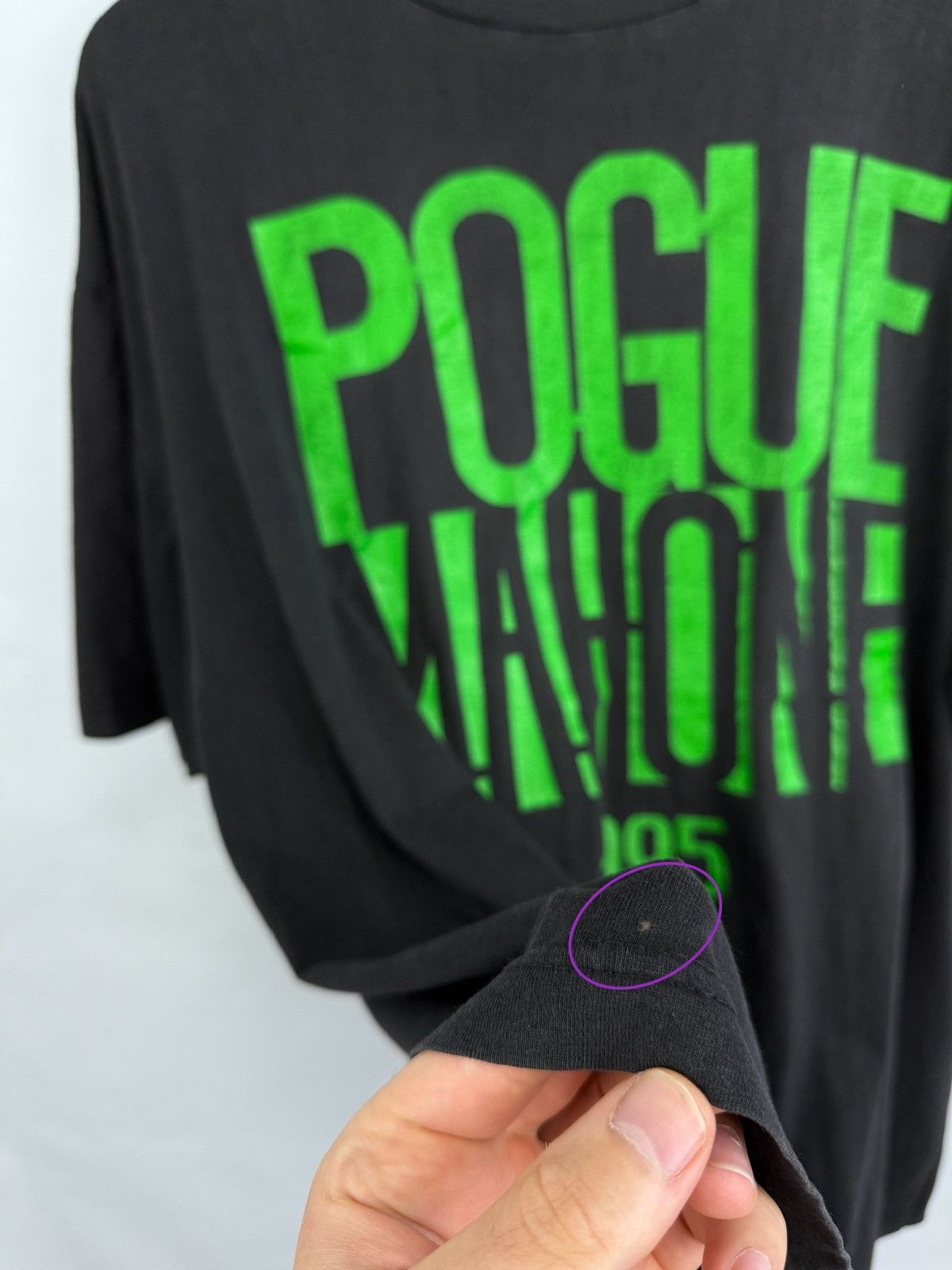 Band Tees × Vintage 🇮🇪 Vintage 1995 The Pogues Pogue Mahone Tour T-Shirt Retro Size US XL / EU 56 / 4 - 10 Thumbnail