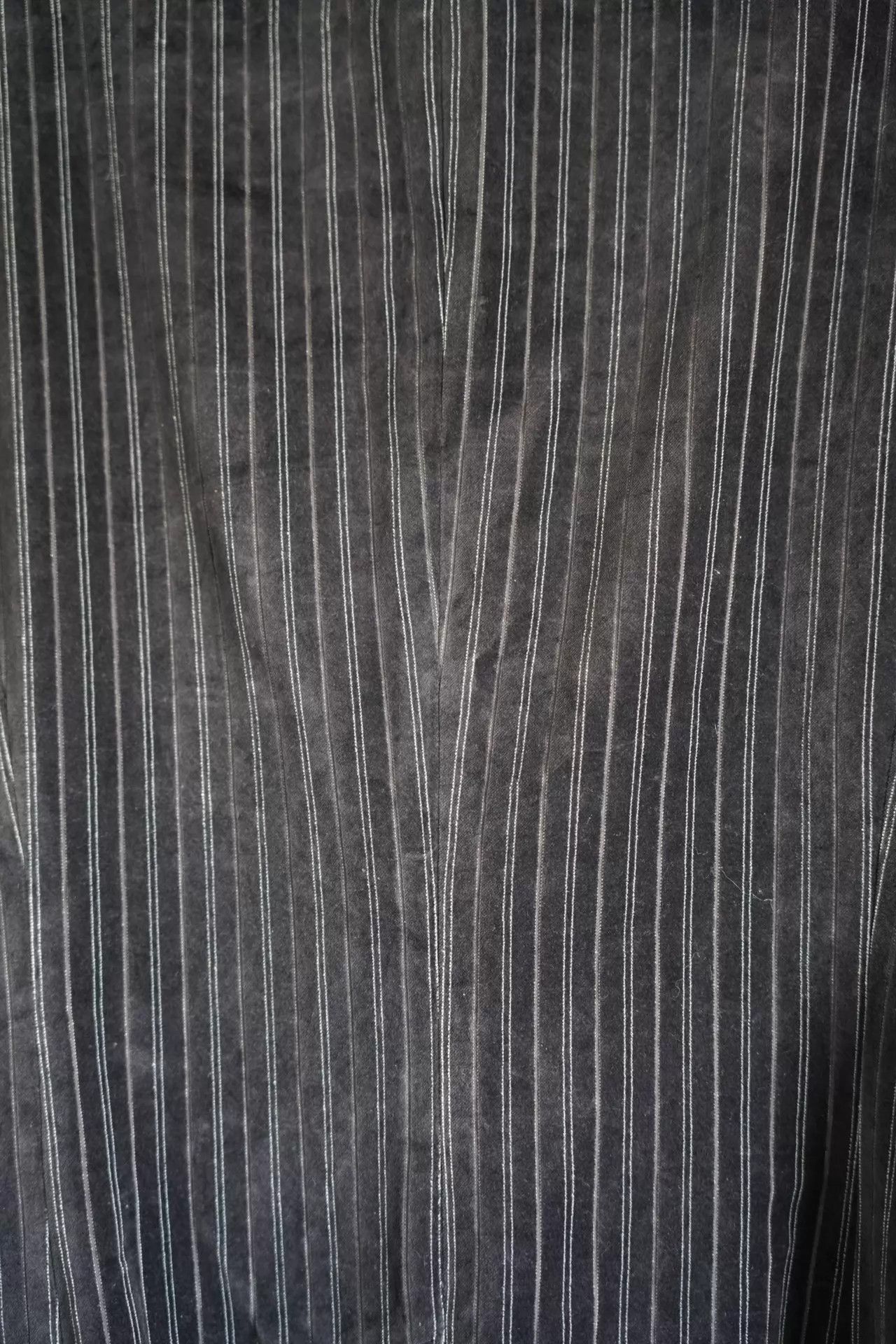 Yohji Yamamoto Yohji Yamamoto 05AW Purple Striped Velvet Blazer Size US XL / EU 56 / 4 - 5 Thumbnail