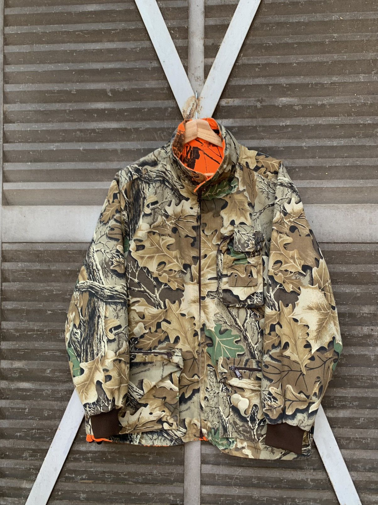 image of Vintage Ten Mile Cloth Tactical Camo Jacket, Men's (Size Medium)