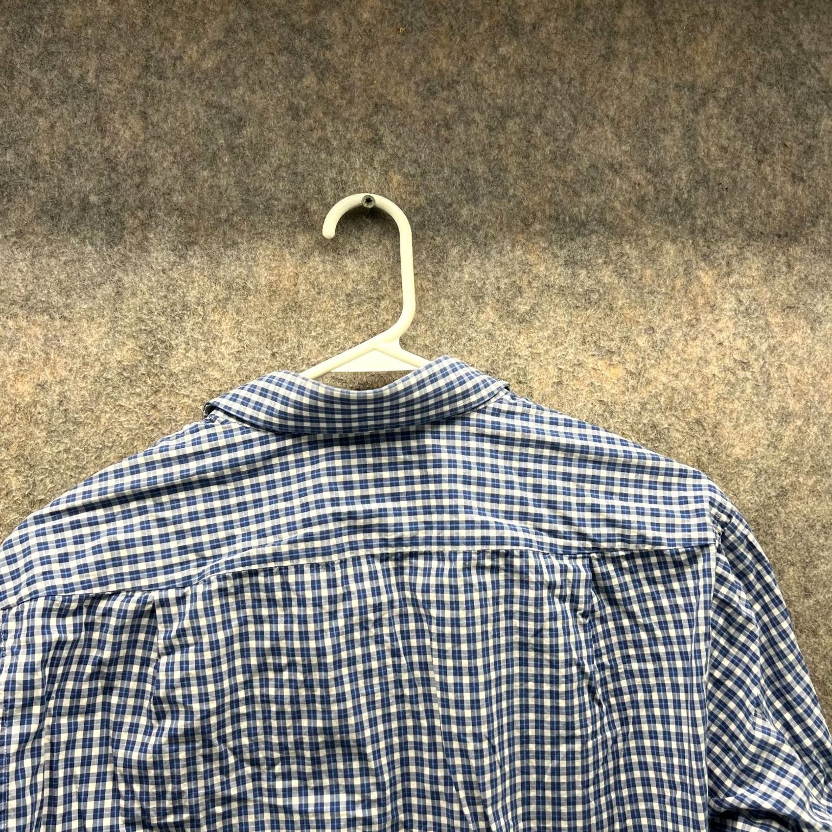 Hugo Boss VINTAGE Hugo Boss Shirt Men 15.5 34/35 Blue Check Button-Down Collared Casual Formal Business 4 Seasons Womens? Size US L / EU 52-54 / 3 - 3 Thumbnail