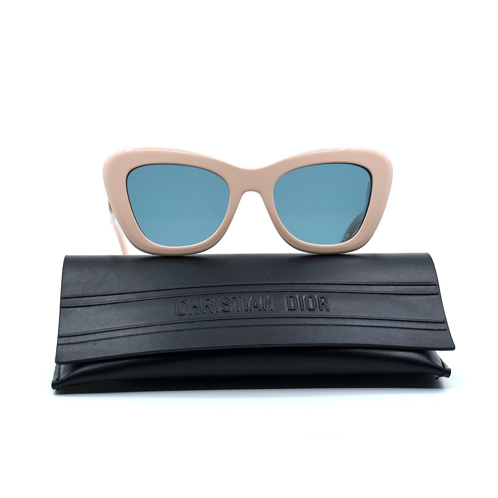 Dior NEW DIOR DIORBOBBY B1U POWDER PINK BLUE WOMEN SUNGLASSES Size ONE SIZE - 6 Thumbnail