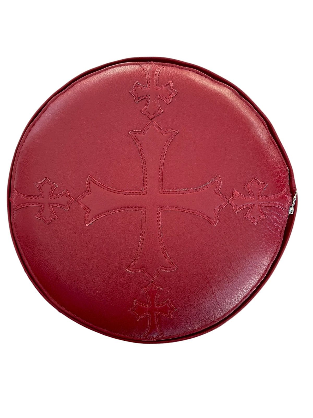 Chrome Hearts Chrome Hearts 1/1 Blood Red Tuffet Ottoman Stool🩸 Size ONE SIZE - 11 Thumbnail