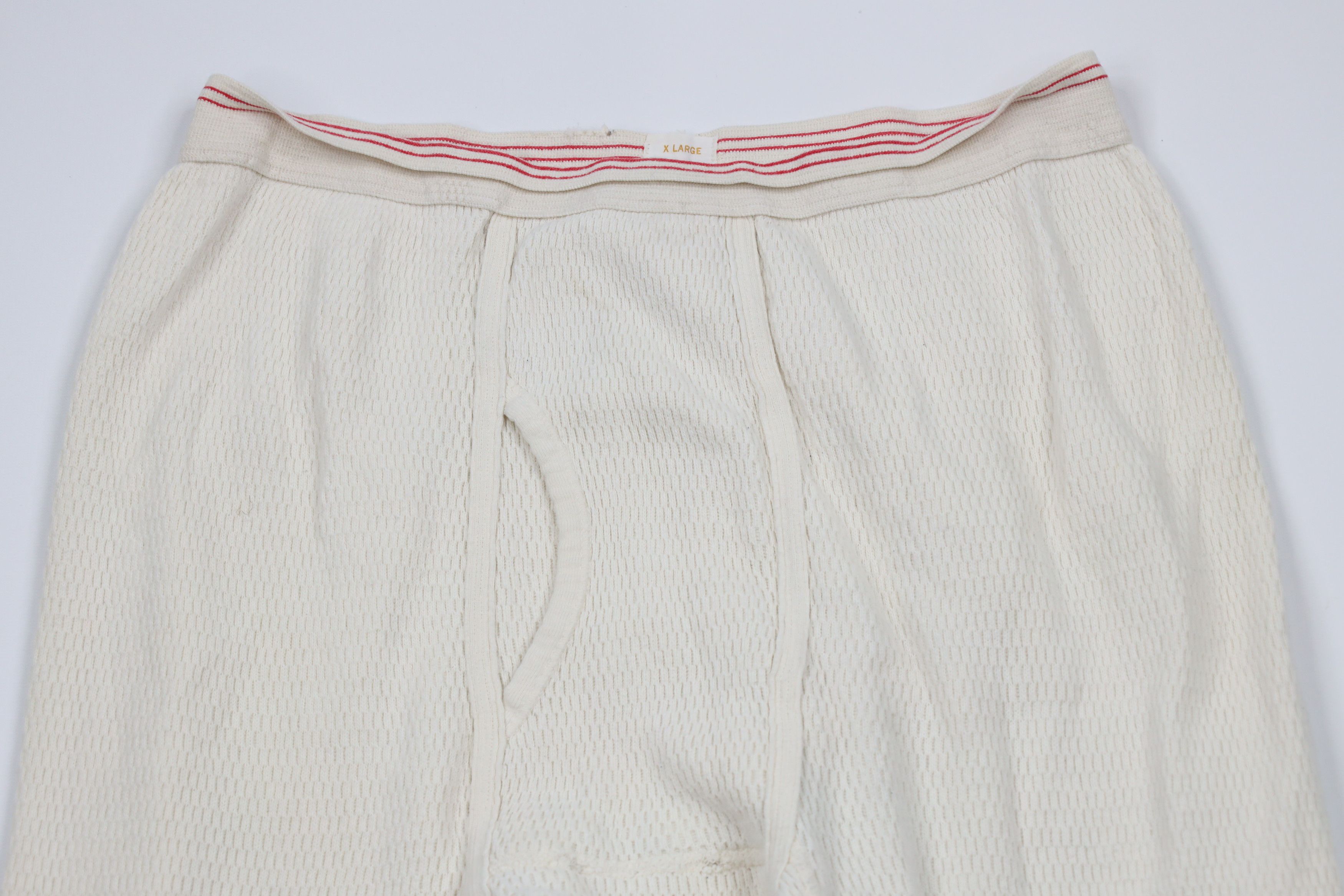 Vintage Vintage 50s 60s Streetwear Heavyweight Thermal Waffle Pants Size US 38 / EU 54 - 2 Thumbnail