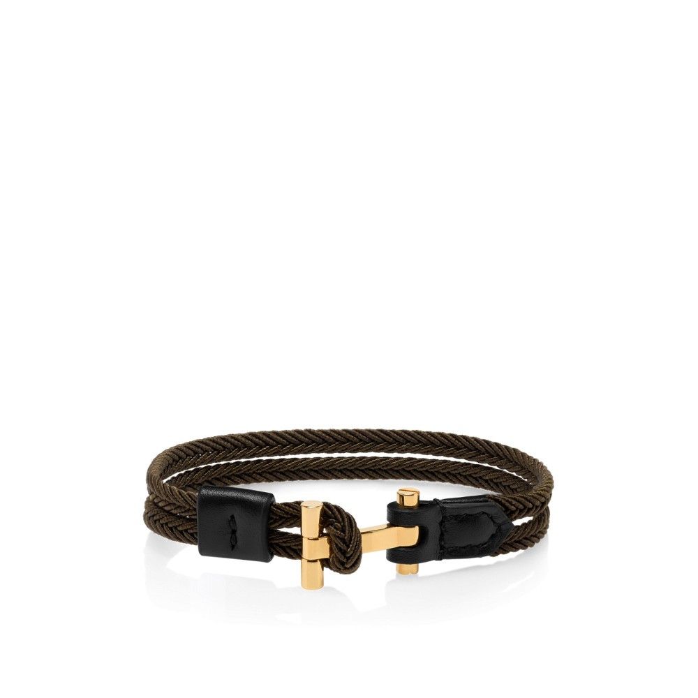 Tom Ford o1loc1c0426 JM100 Size: OS / Braided Nylon Bracelet Brown Size ONE SIZE - 1 Thumbnail