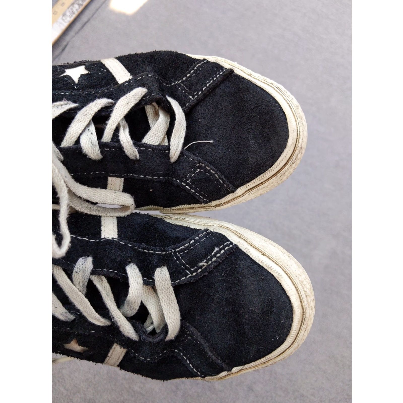 Converse Converse One Star Shoes Womens 8 Black White Suede Low Top CONS A06426C Size M / US 6-8 / IT 42-44 - 5 Thumbnail