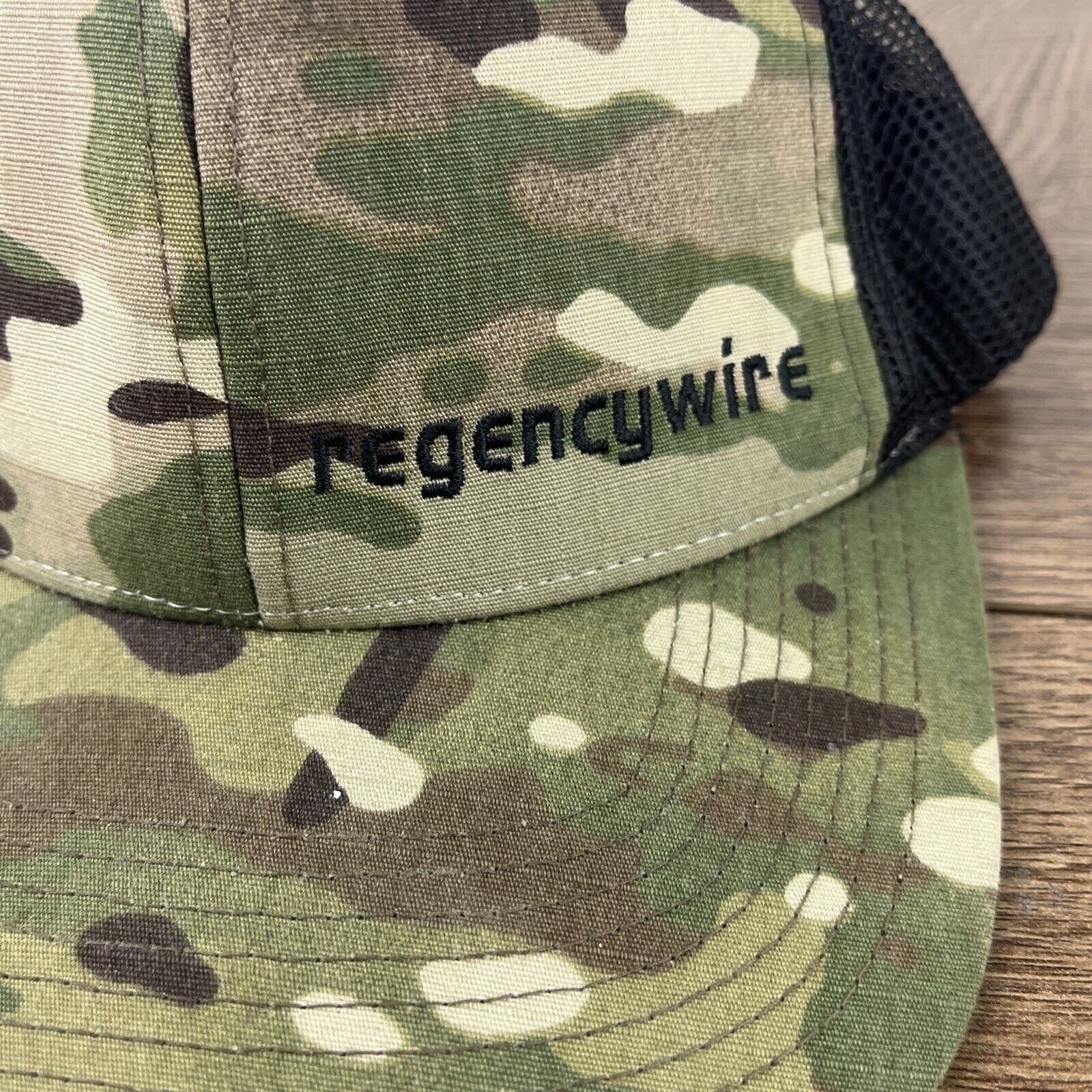 Other Regencywire Hat Regency Wire Camo Green Hat Adjustable Snapb Size ONE SIZE - 7 Thumbnail