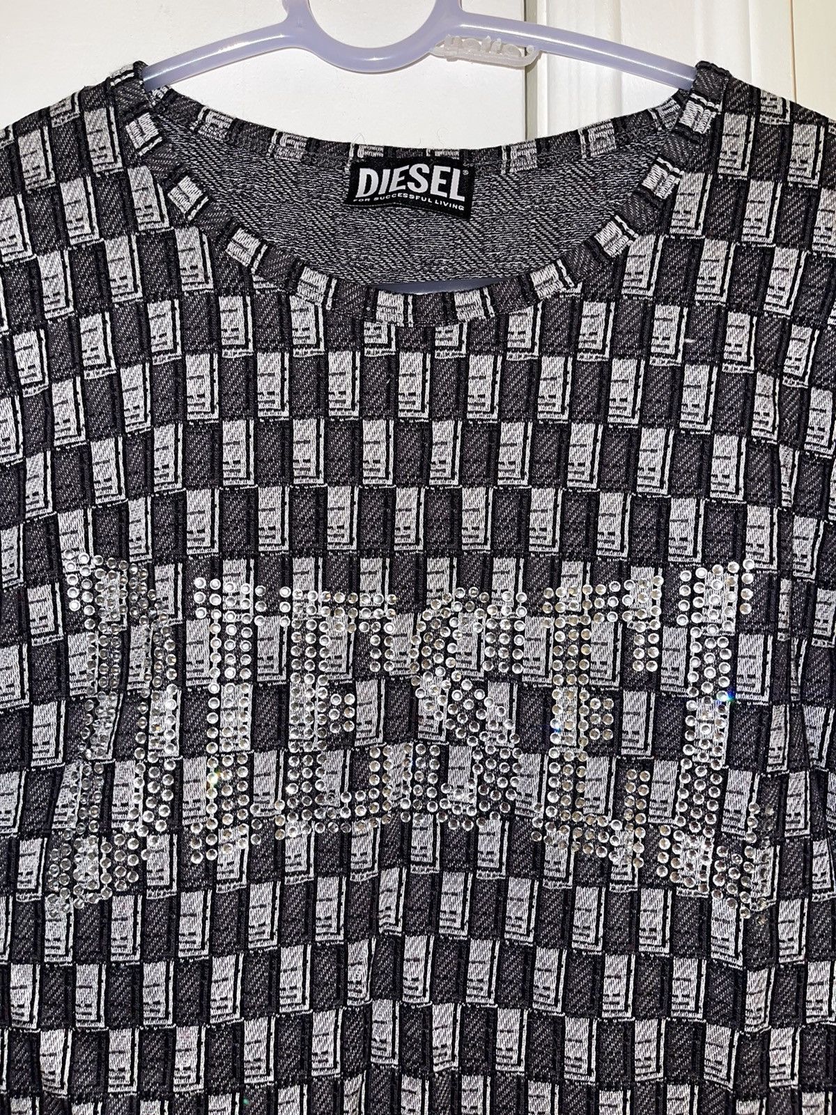 Diesel Grey Diesel top Size M / US 6-8 / IT 42-44 - 1 Thumbnail