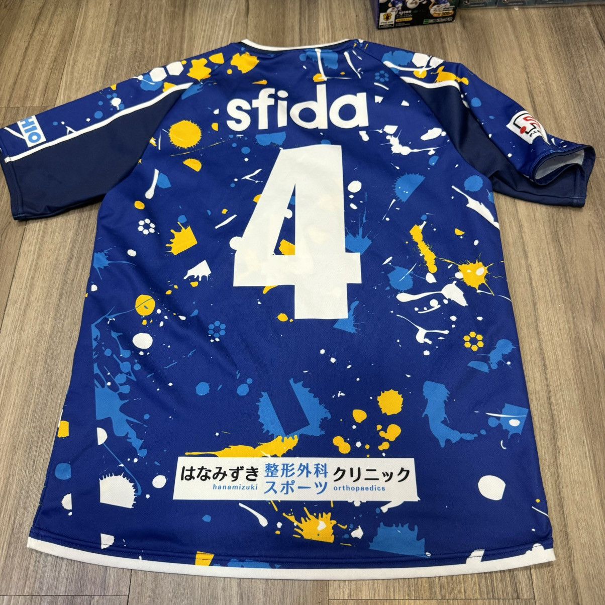 Japanese Brand Japan F.League Selection team 2018 home shirt #4 Size US M / EU 48-50 / 2 - 2 Thumbnail