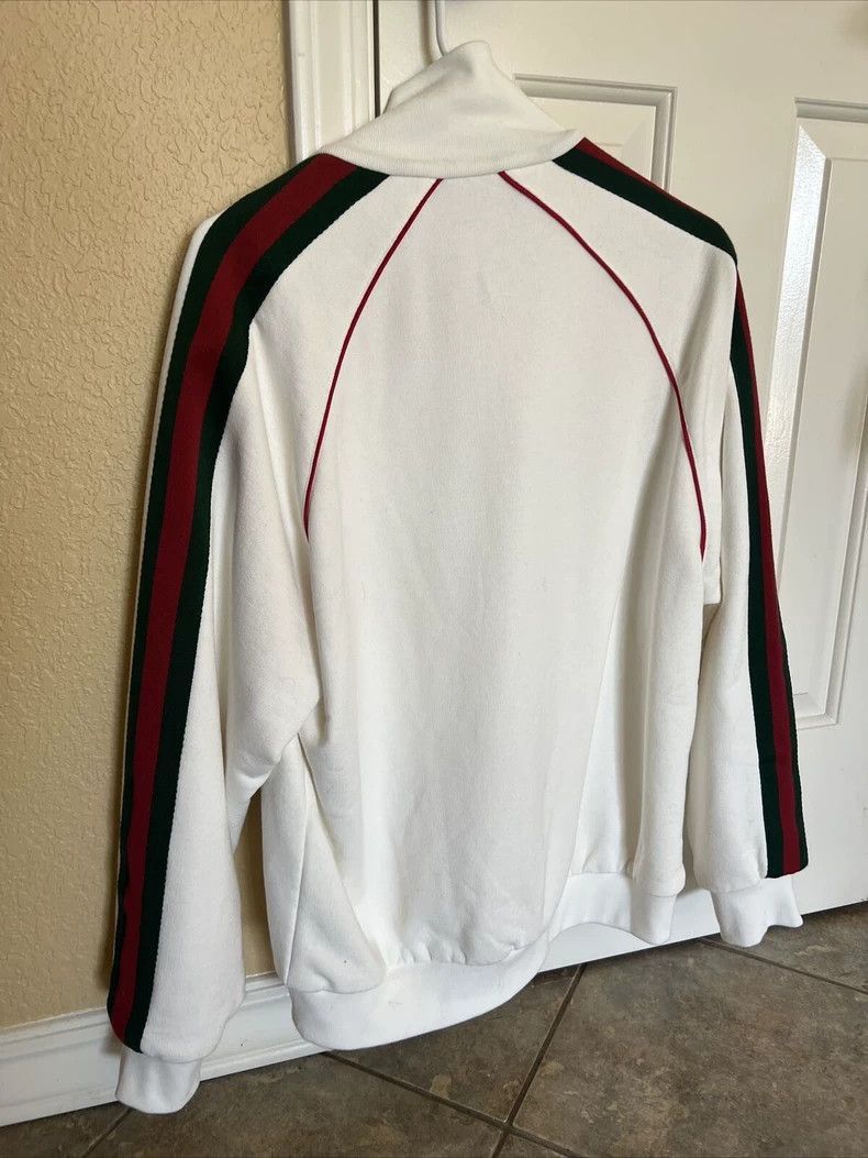 Gucci White Athletic Jacket by Gucci-2506 Size US XS / EU 42 / 0 - 3 Thumbnail