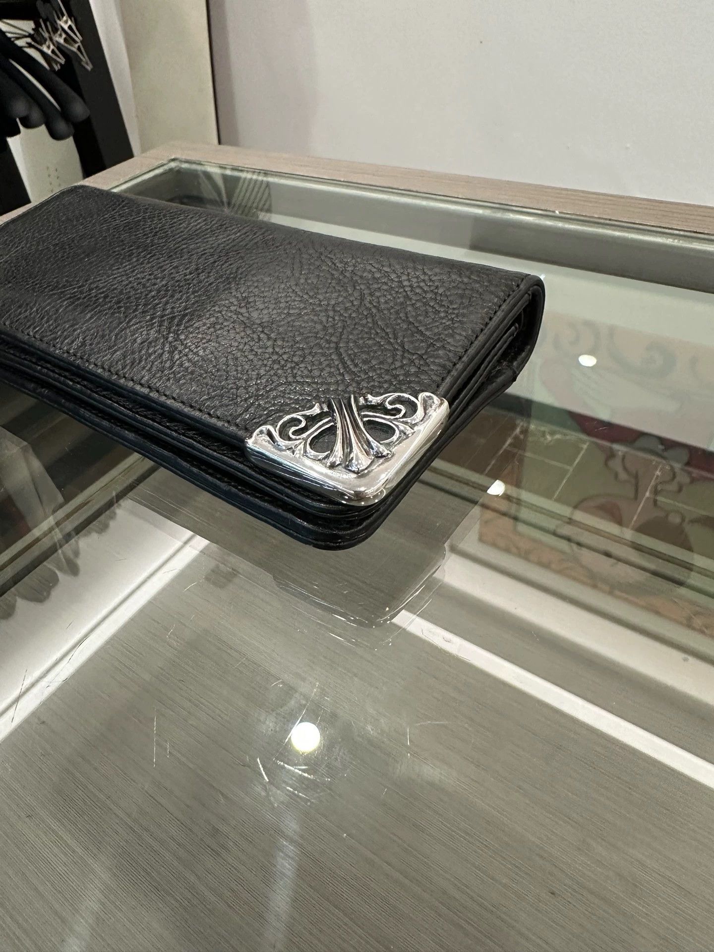Chrome Hearts Chrome Hearts long flap wallet with four-cornered cross Size ONE SIZE - 3 Thumbnail